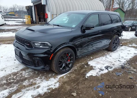 2021 Dodge Durango R/T Awd z USA, uszkodzony, nr VIN 1C4SDJCTXMC574473